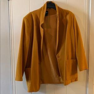 Hunt Club Size 16 Mustard Blazer